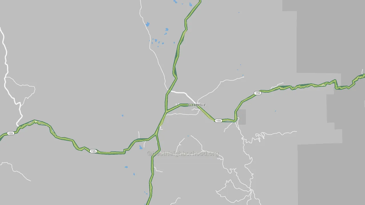 93226, CA Map of Noise Levels in 93226