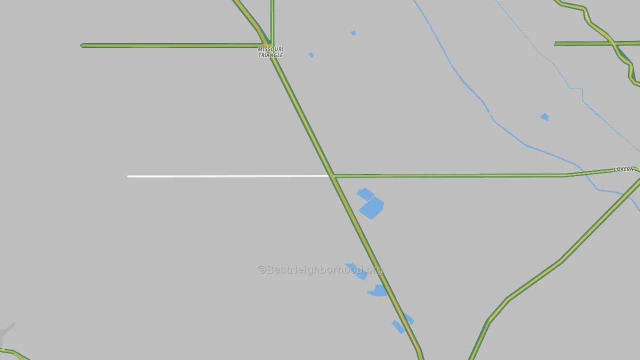 93251, CA Map of Noise Levels in 93251