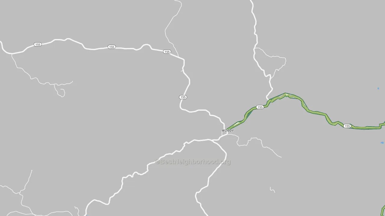93287, CA Map of Noise Levels in 93287