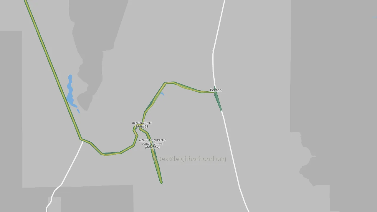 93512, CA Map of Noise Levels in 93512
