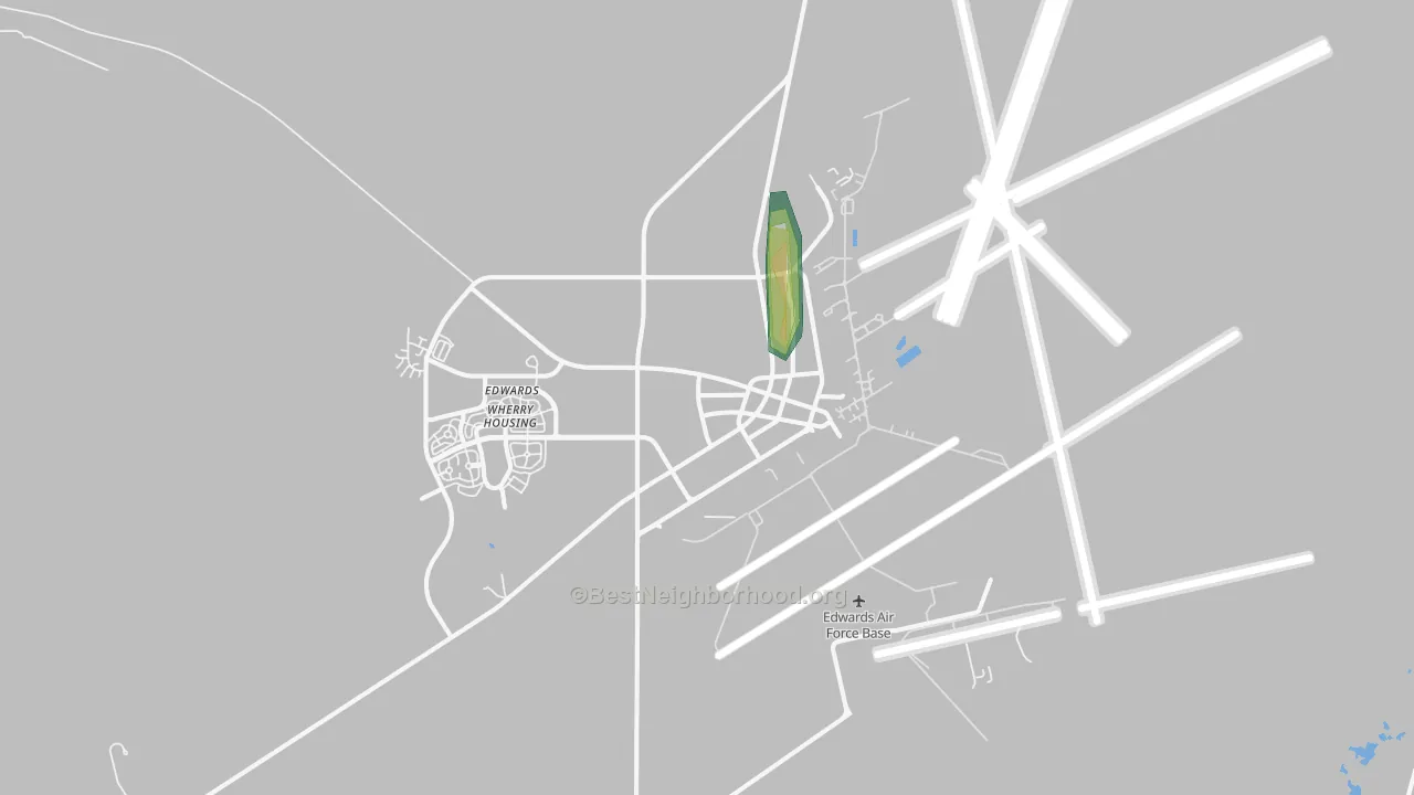 93524, CA Map of Noise Levels in 93524