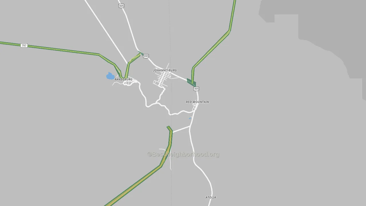 93558, CA Map of Noise Levels in 93558