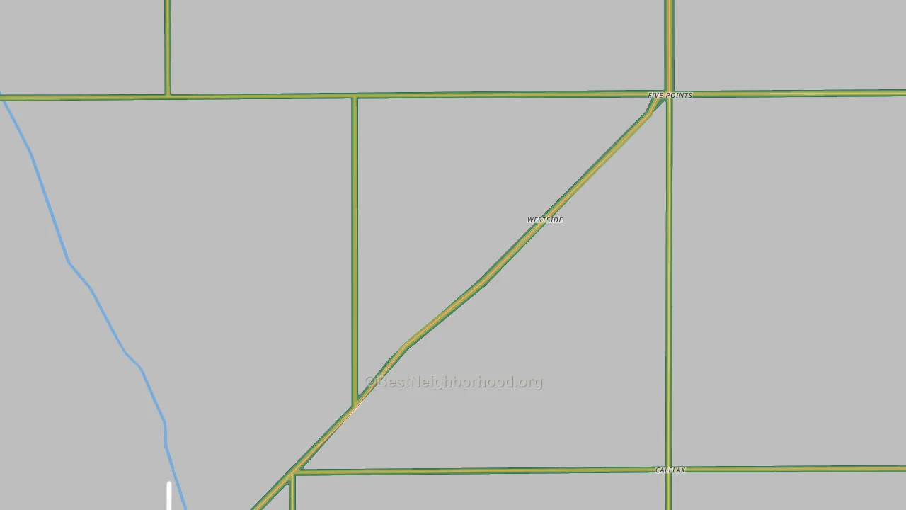 93624, CA Map of Noise Levels in 93624