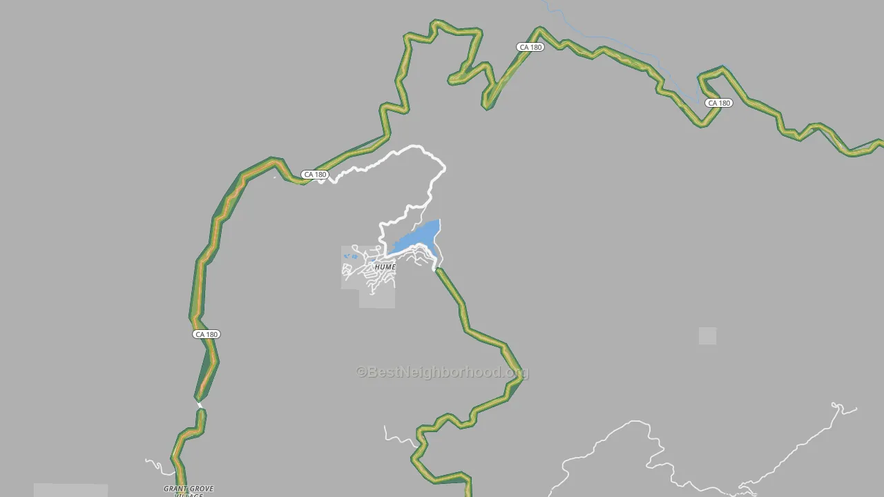 93628, CA Map of Noise Levels in 93628