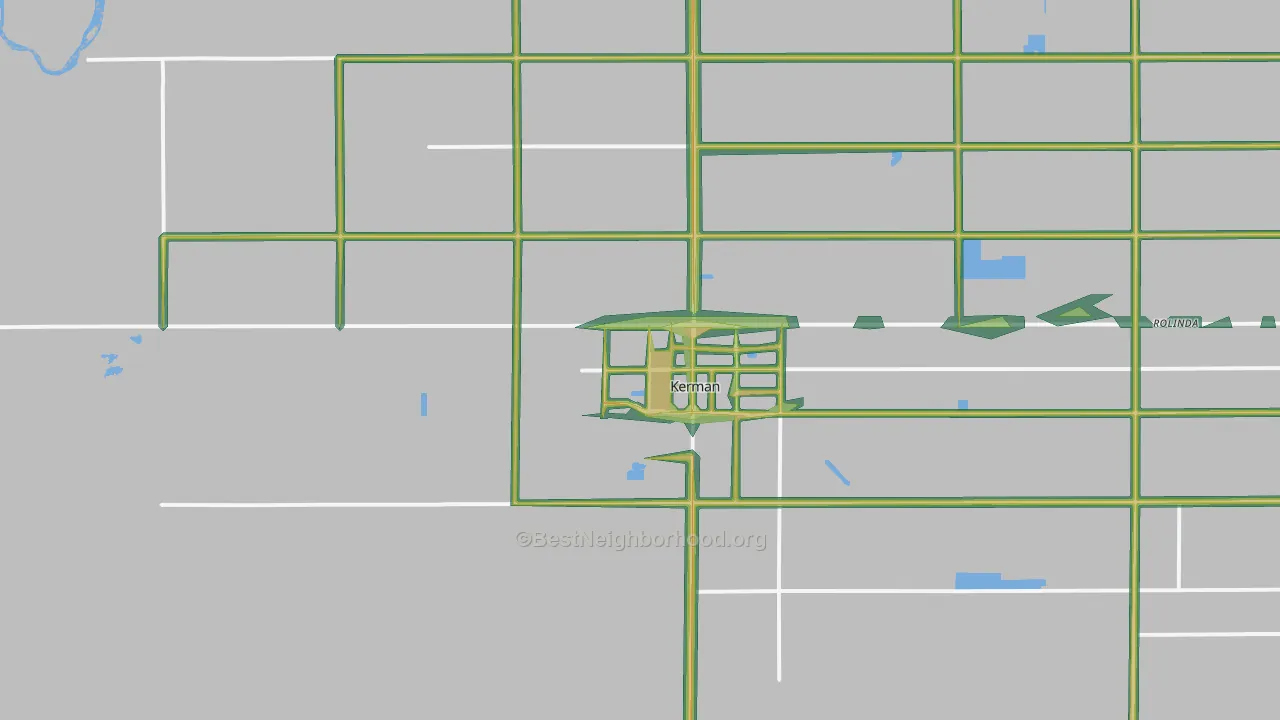 93630, CA Map of Noise Levels in 93630