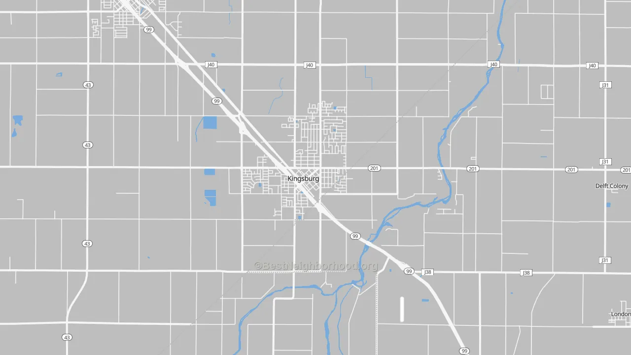 93631, CA Map of Noise Levels in 93631