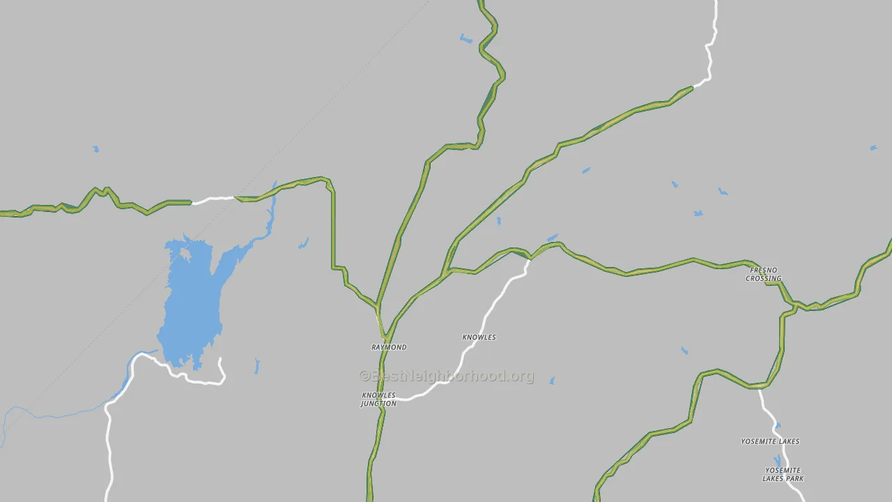 93653, CA Map of Noise Levels in 93653