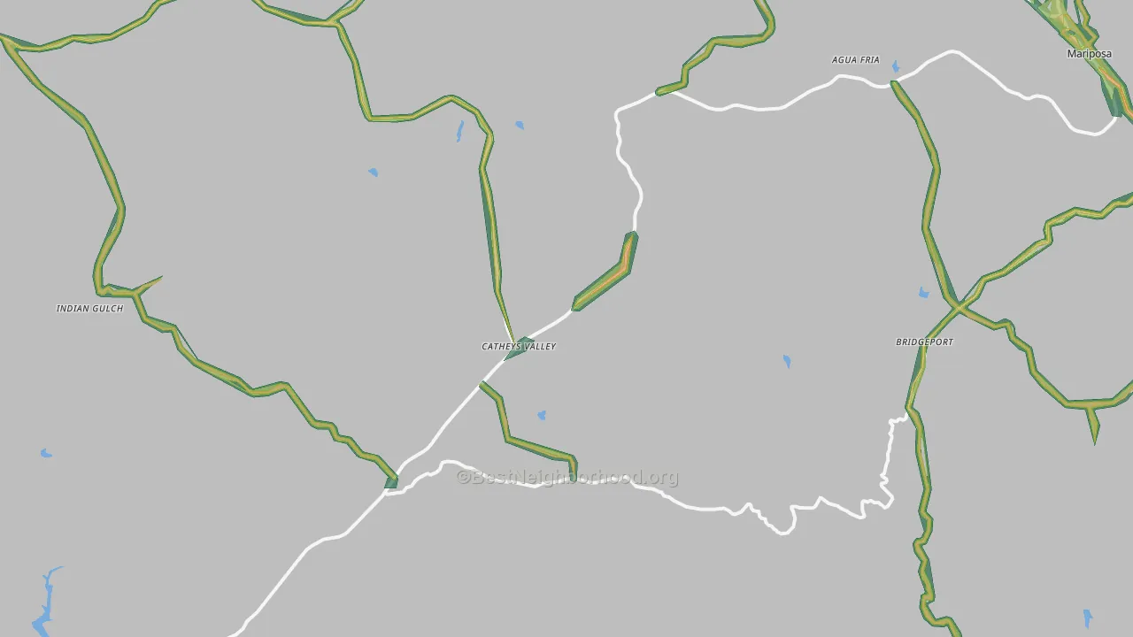 95306, CA Map of Noise Levels in 95306