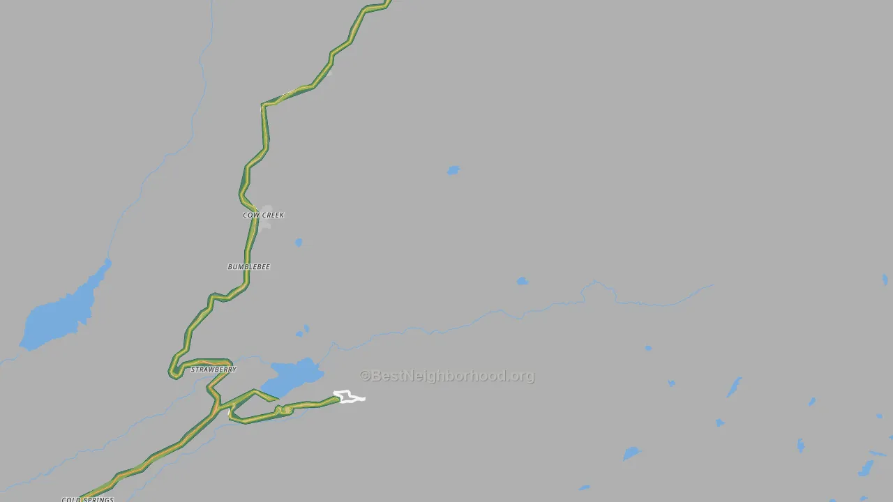 95364, CA Map of Noise Levels in 95364