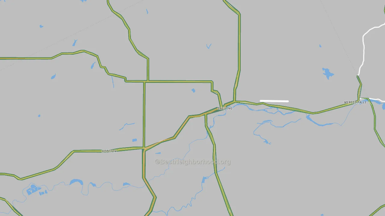 95369, CA Map of Noise Levels in 95369