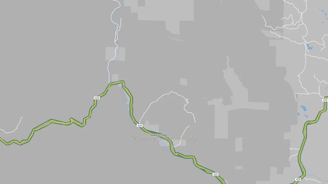 95417, CA Map of Noise Levels in 95417