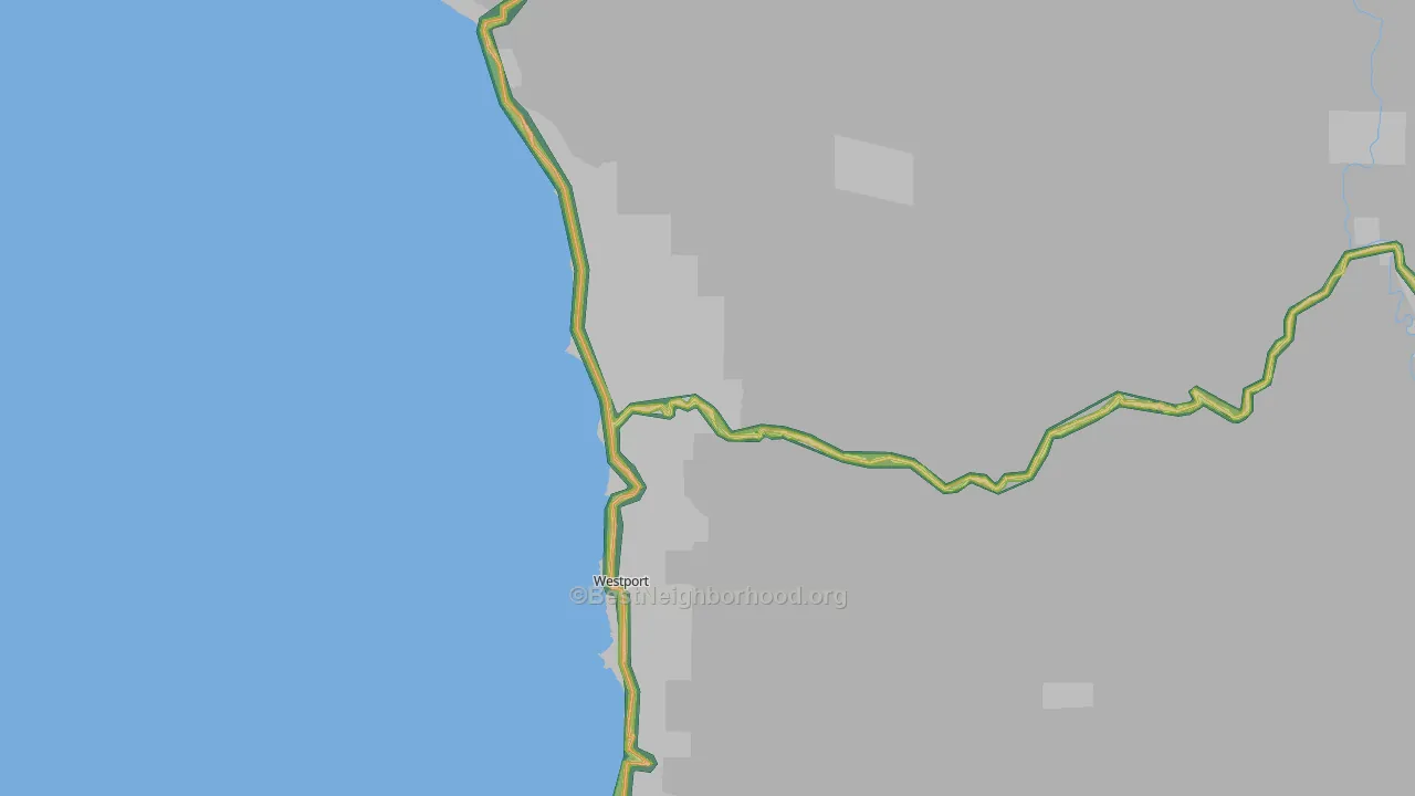 95488, CA Map of Noise Levels in 95488