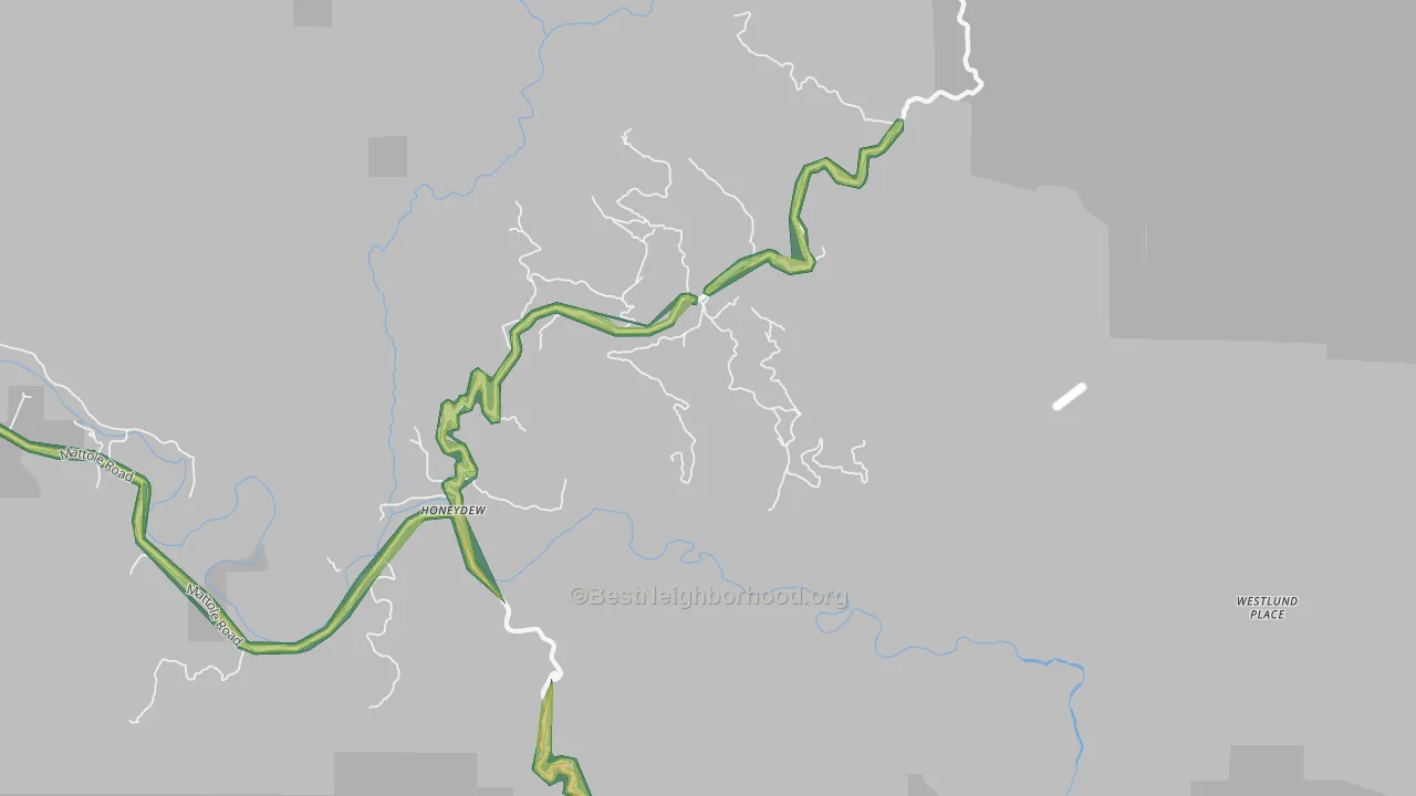 95545, CA Map of Noise Levels in 95545