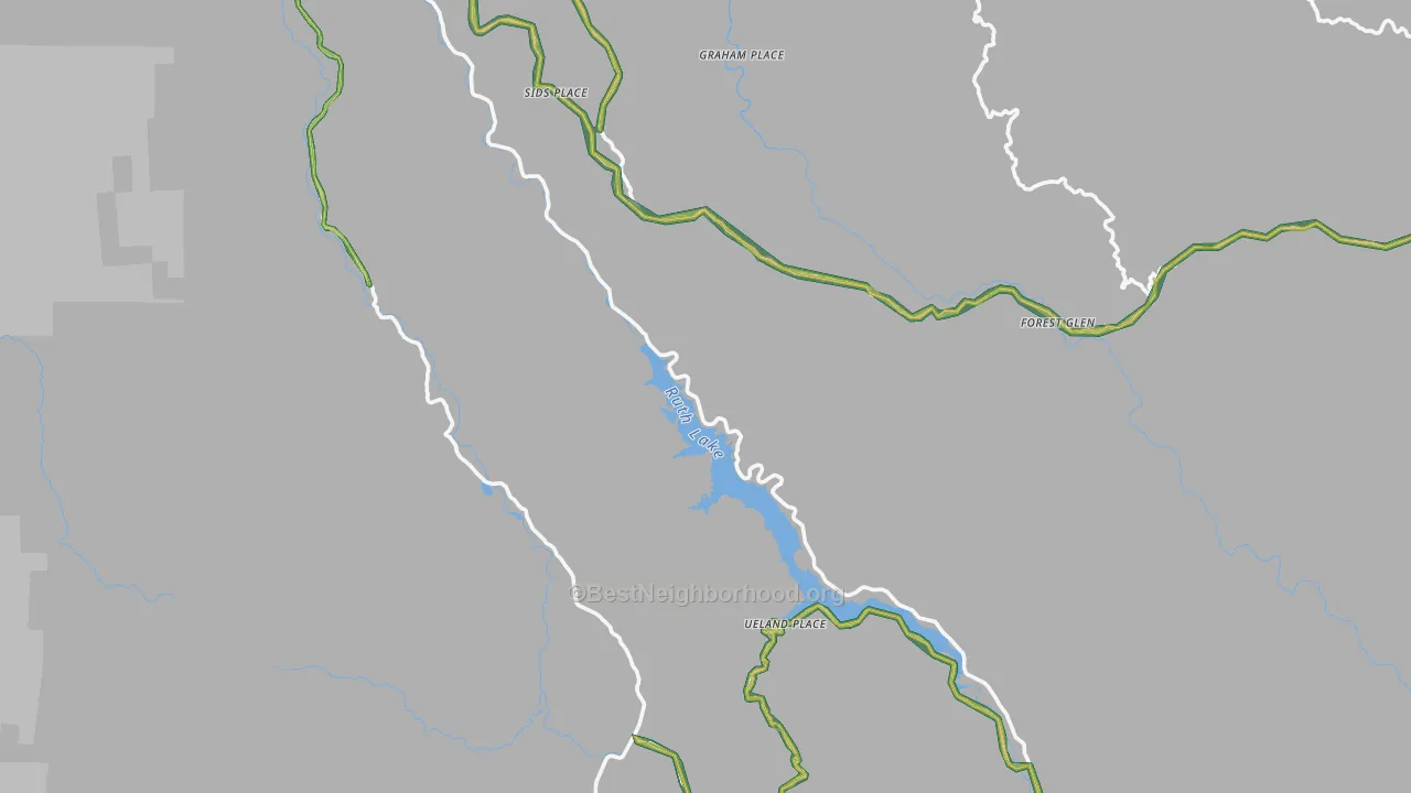 95552, CA Map of Noise Levels in 95552