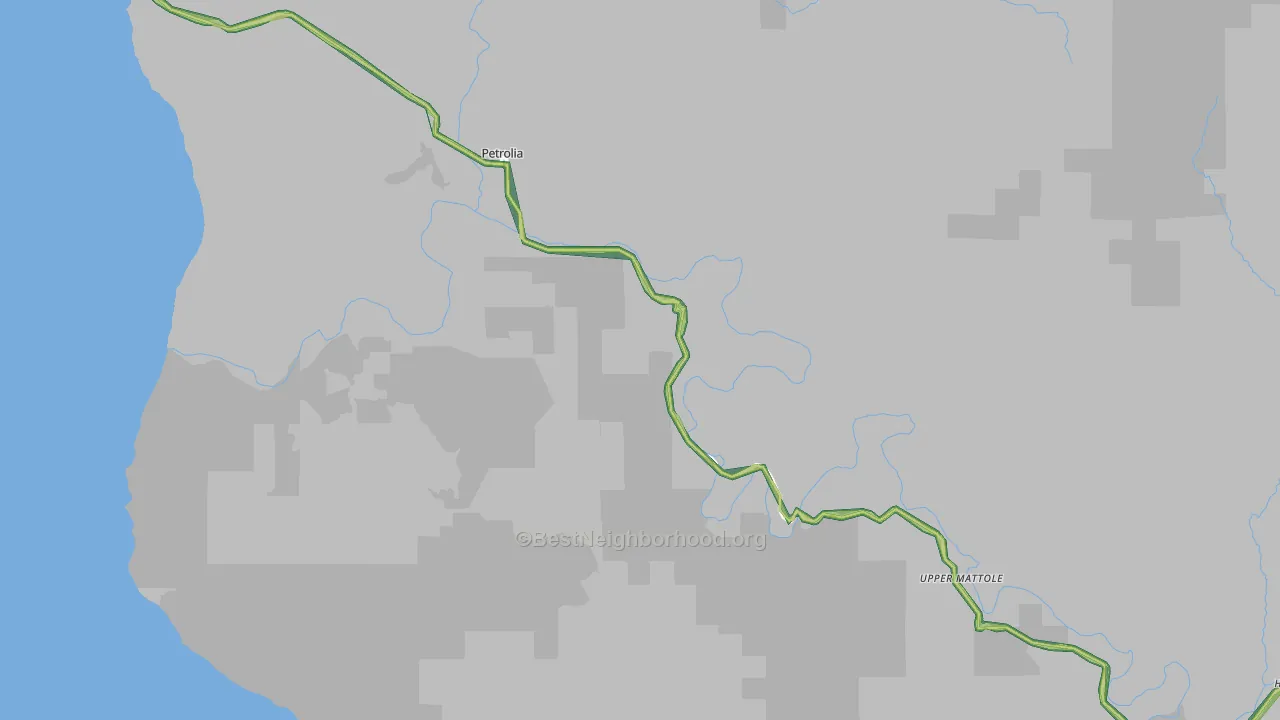 95558, CA Map of Noise Levels in 95558