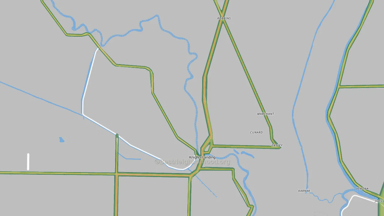95645, CA Map of Noise Levels in 95645