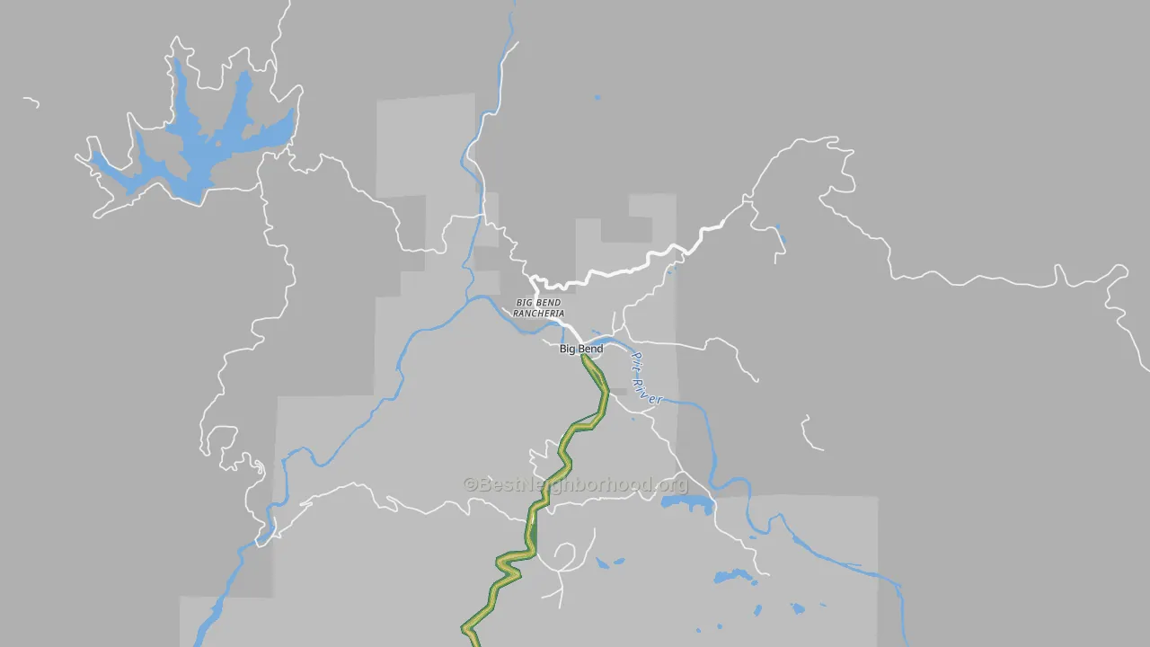 96011, CA Map of Noise Levels in 96011