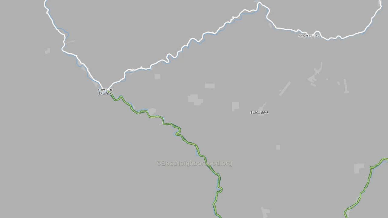 96031, CA Map of Noise Levels in 96031
