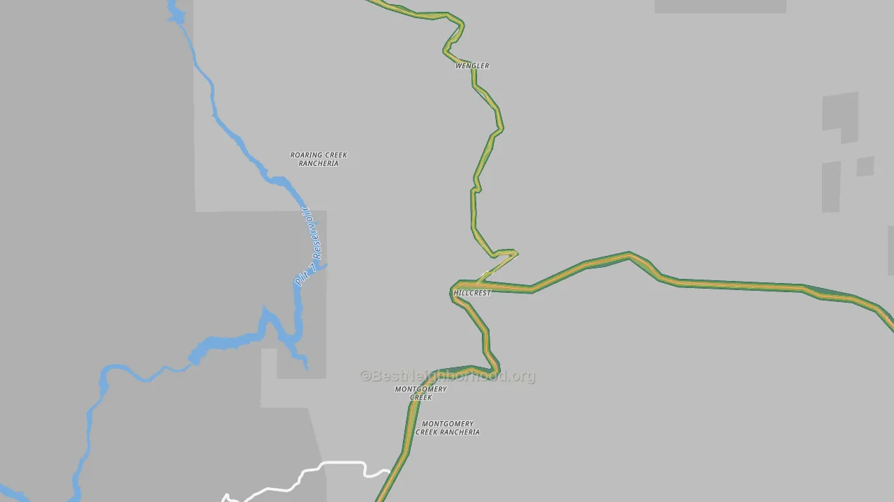 96065, CA Map of Noise Levels in 96065