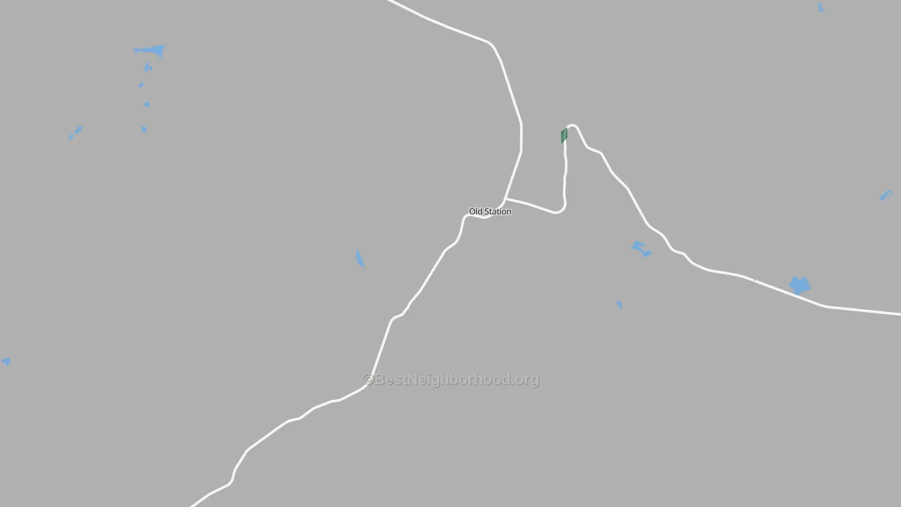 96071, CA Map of Noise Levels in 96071