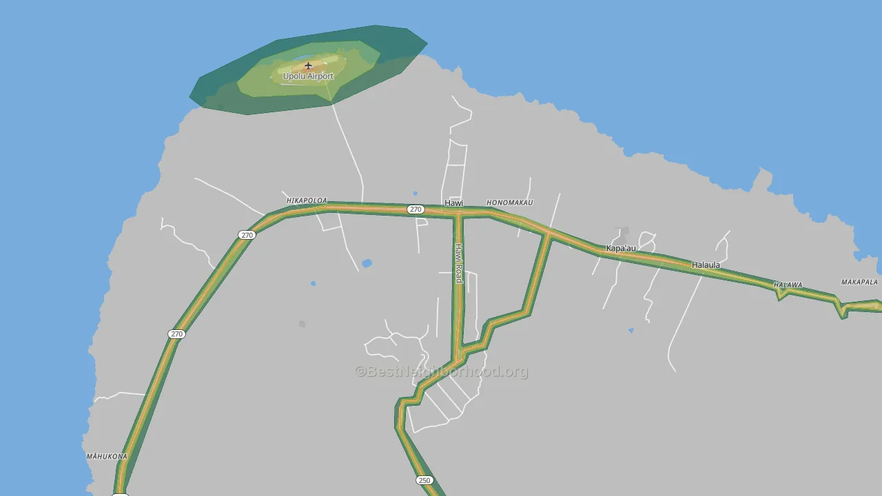 96719, HI Map of Noise Levels in 96719