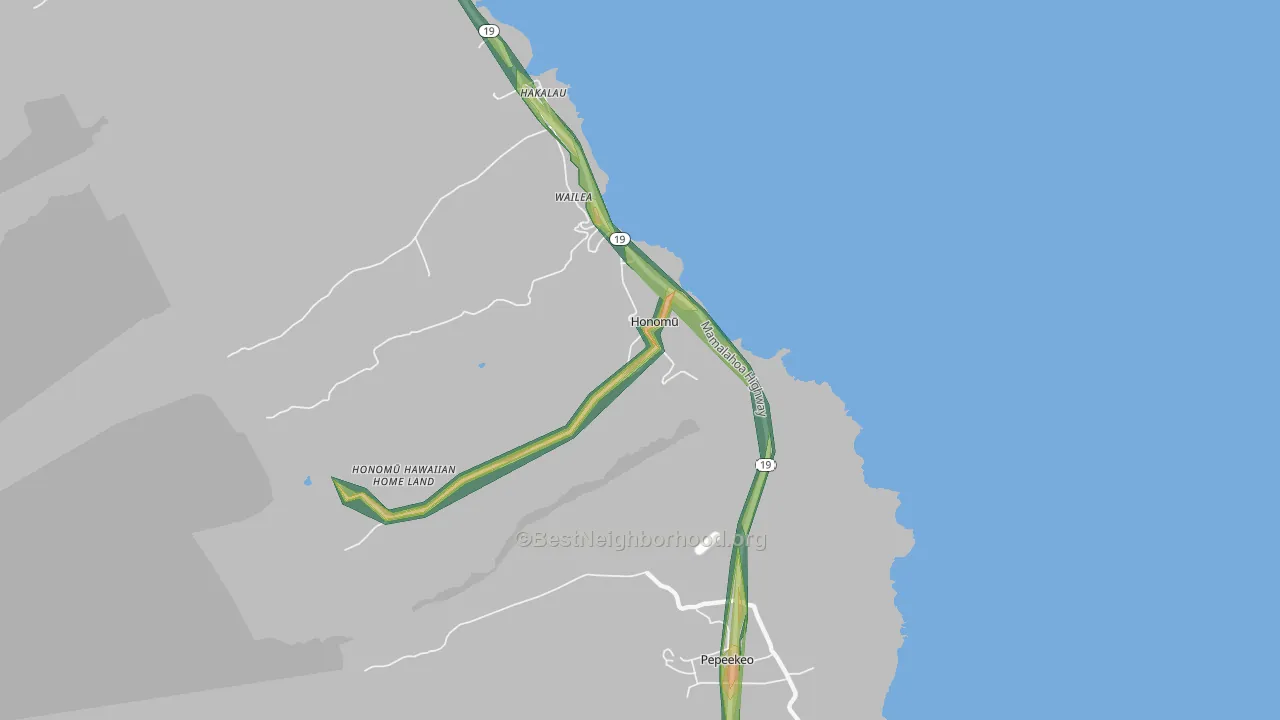 96728, HI Map of Noise Levels in 96728