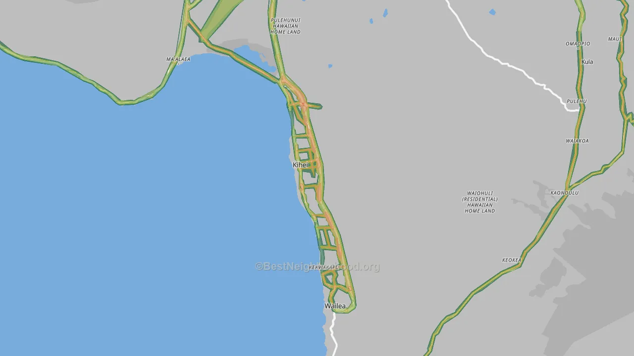 96753, HI Map of Noise Levels in 96753