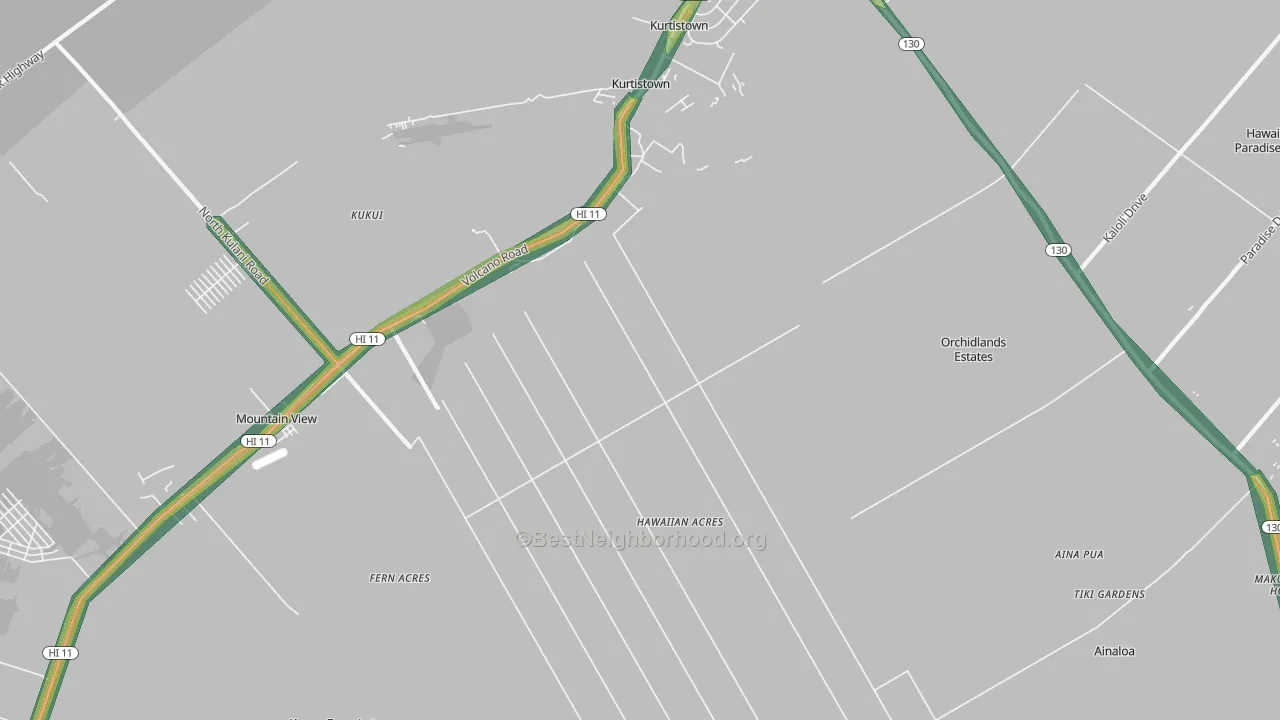 96760, HI Map of Noise Levels in 96760