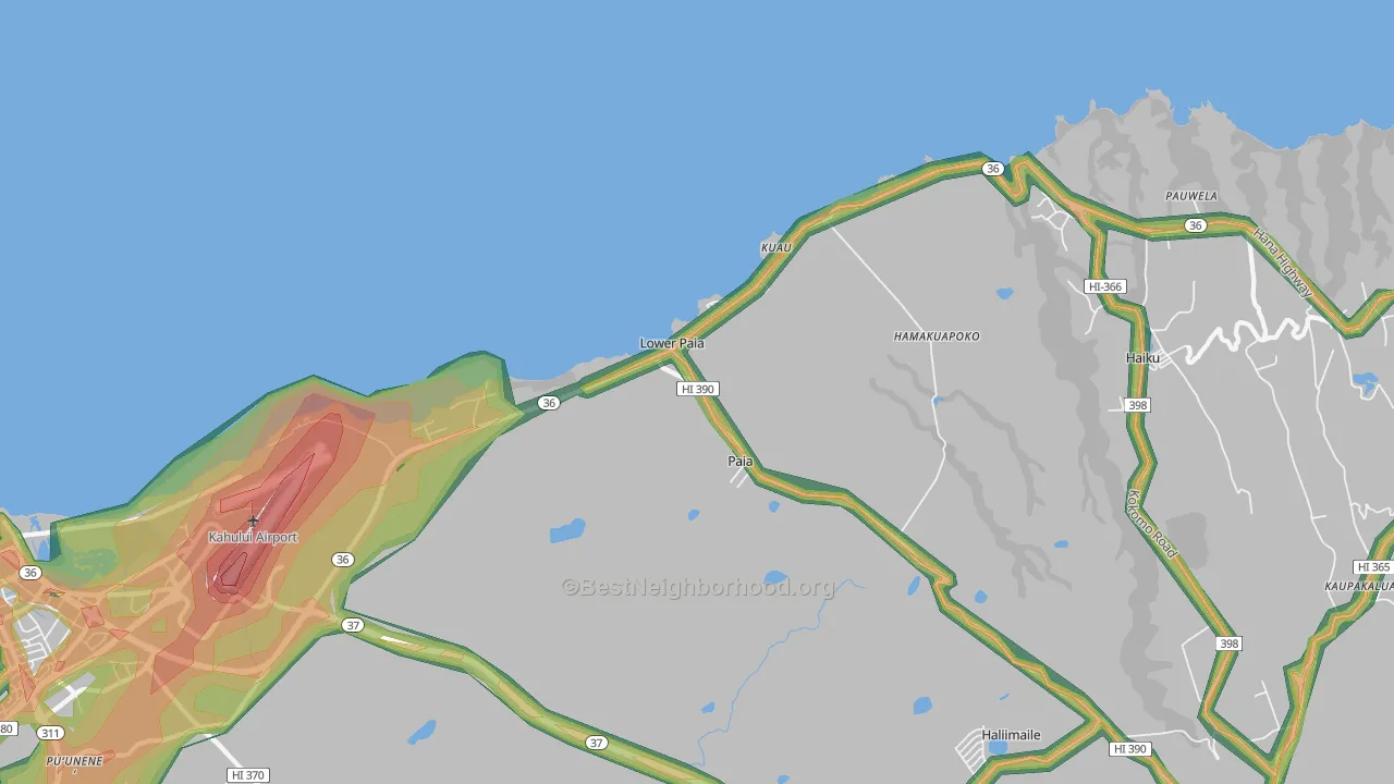 96779, HI Map of Noise Levels in 96779
