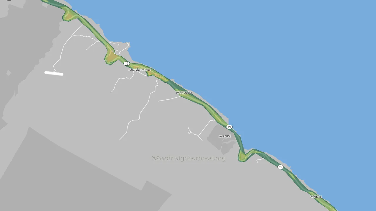 96780, HI Map of Noise Levels in 96780