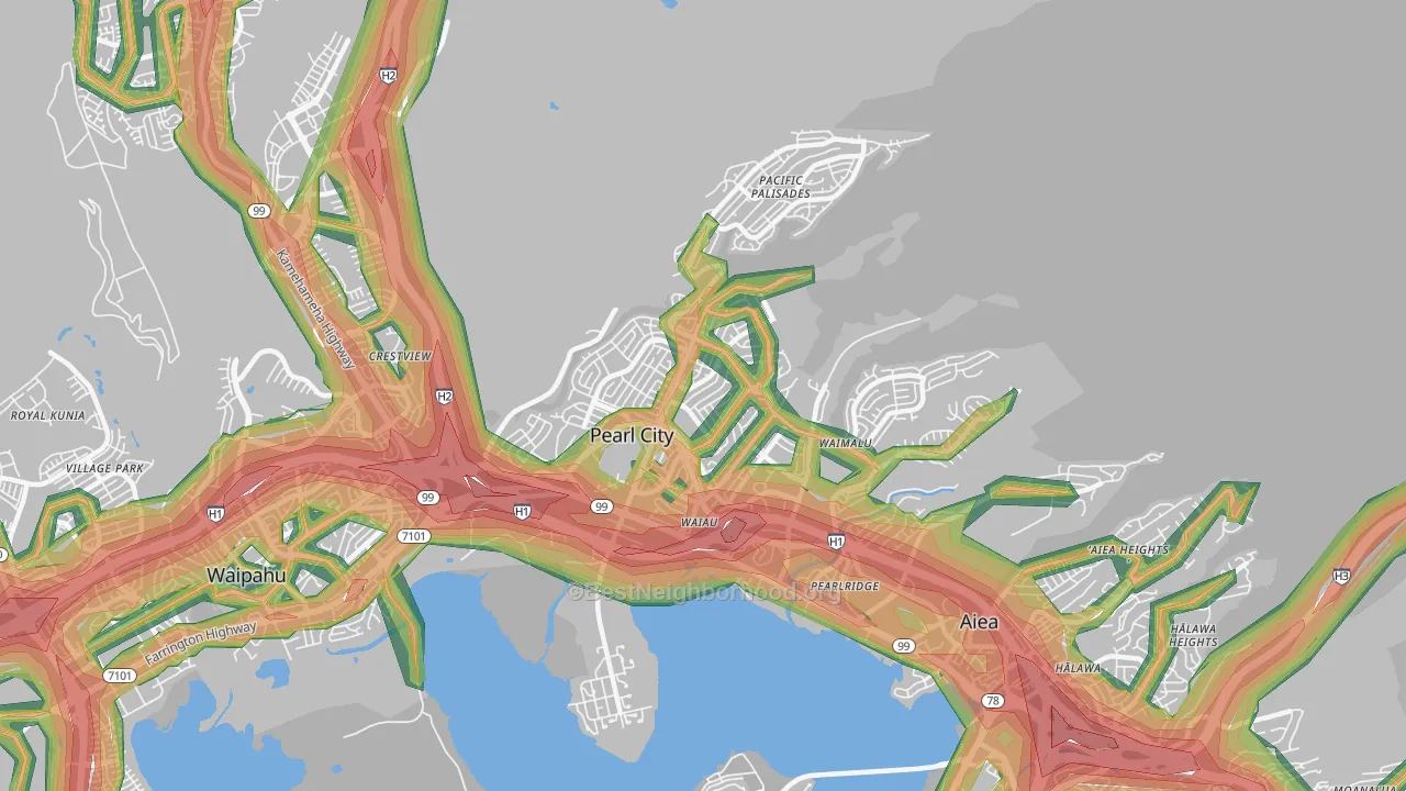 96782, HI Map of Noise Levels in 96782