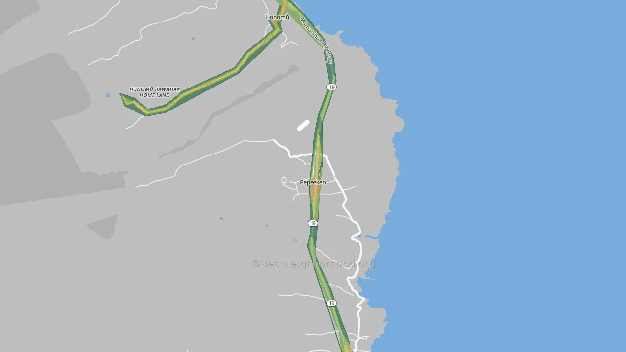96783, HI Map of Noise Levels in 96783