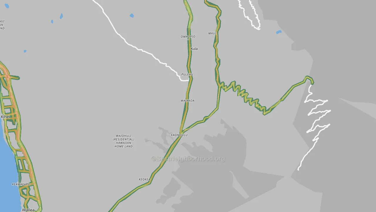 96790, HI Map of Noise Levels in 96790