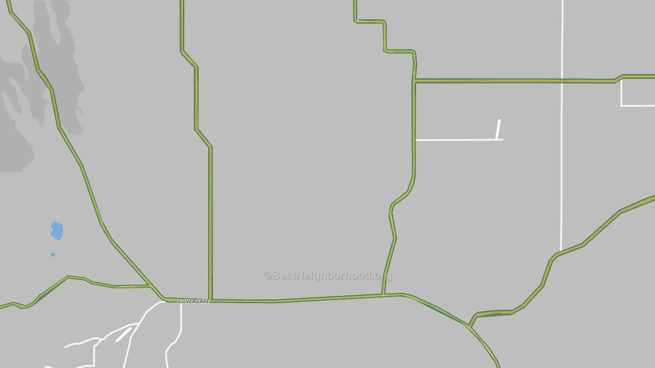97638, OR Map of Noise Levels in 97638