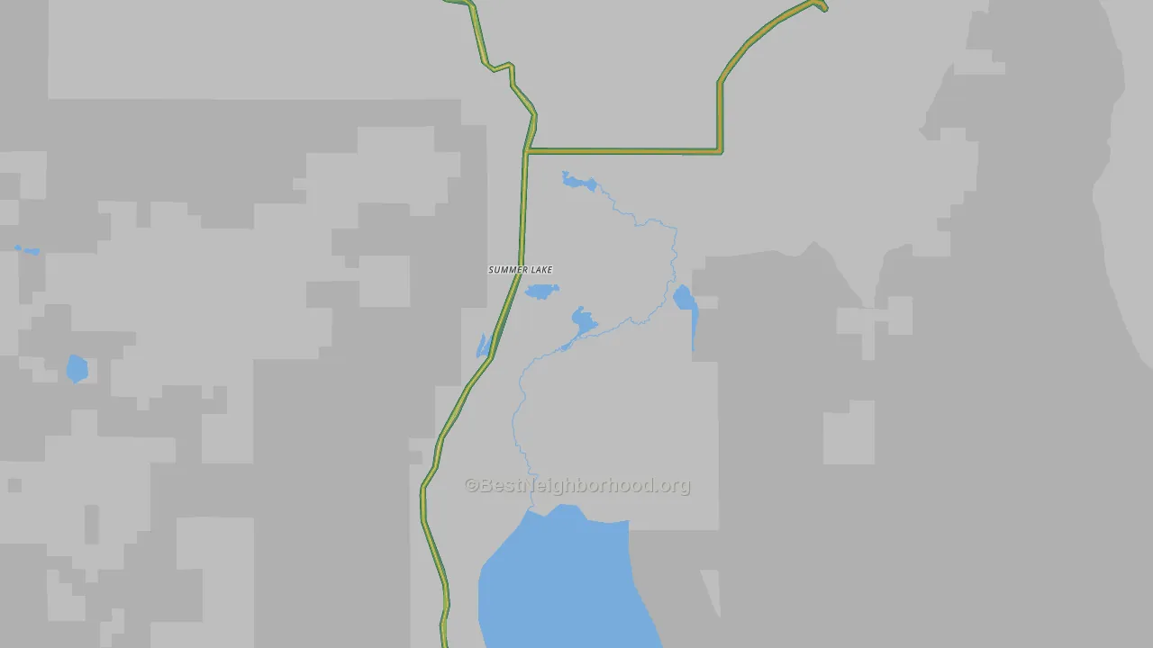 97640, OR Map of Noise Levels in 97640