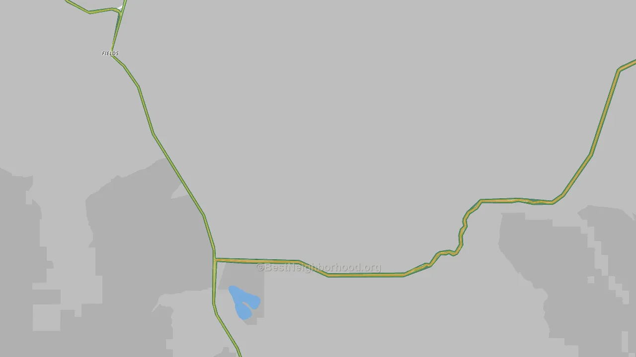 97710, OR Map of Noise Levels in 97710