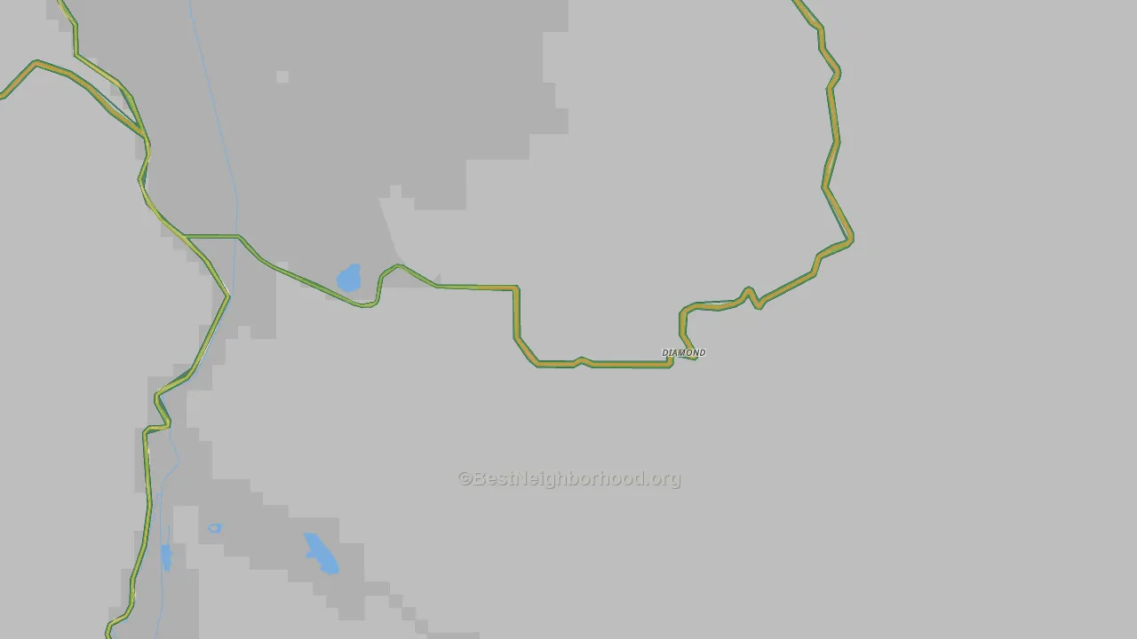 97722, OR Map of Noise Levels in 97722