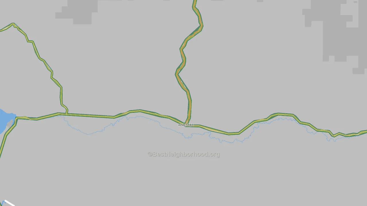 97837, OR Map of Noise Levels in 97837