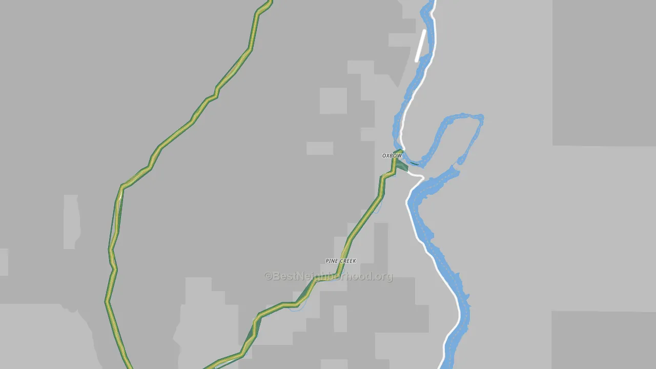 97840, OR Map of Noise Levels in 97840