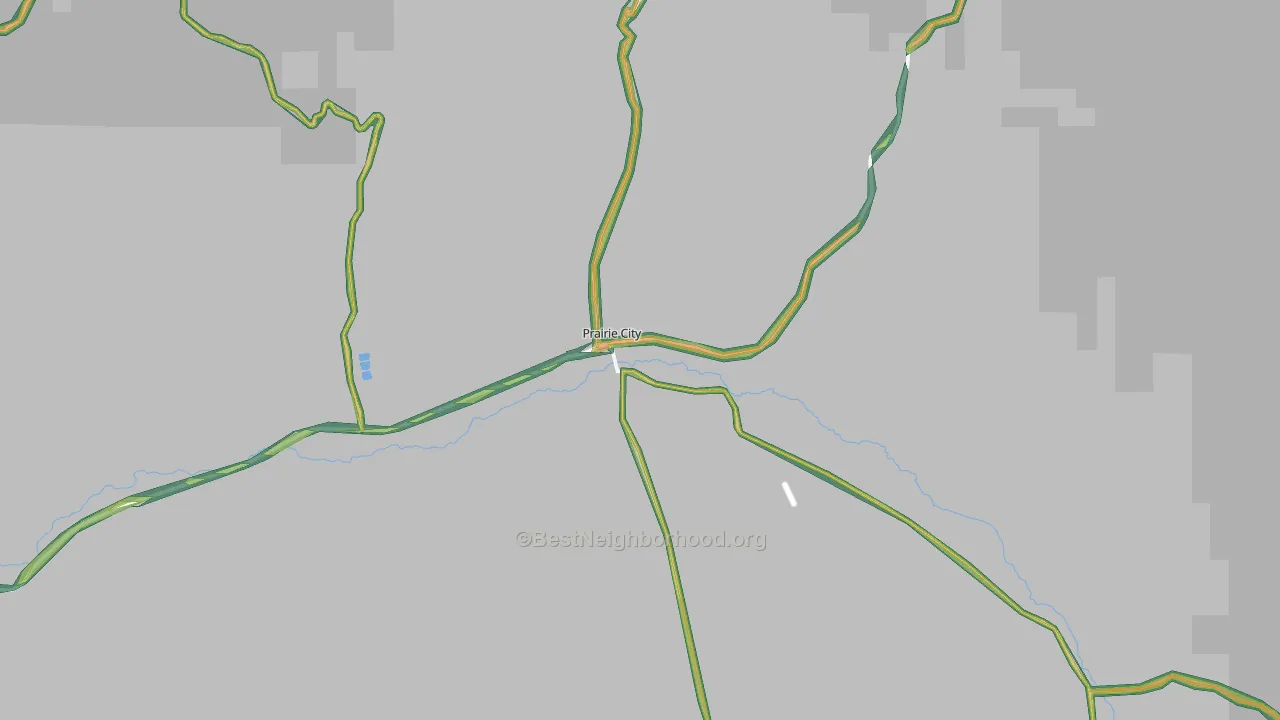 97869, OR Map of Noise Levels in 97869