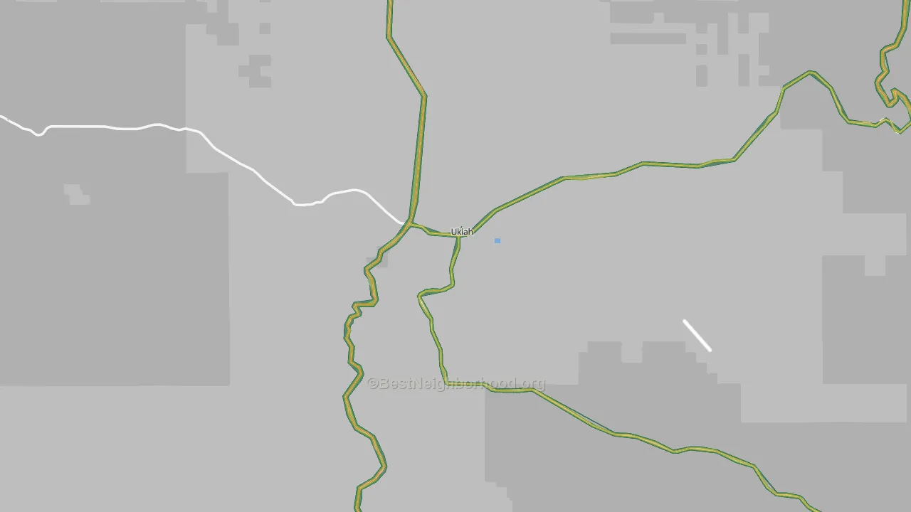 97880, OR Map of Noise Levels in 97880