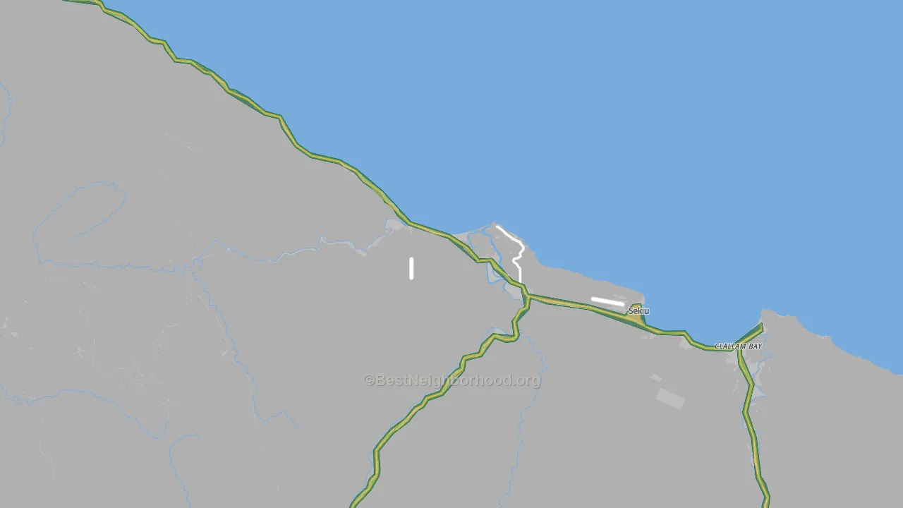 98381, WA Map of Noise Levels in 98381