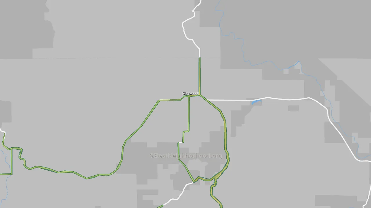 98619, WA Map of Noise Levels in 98619