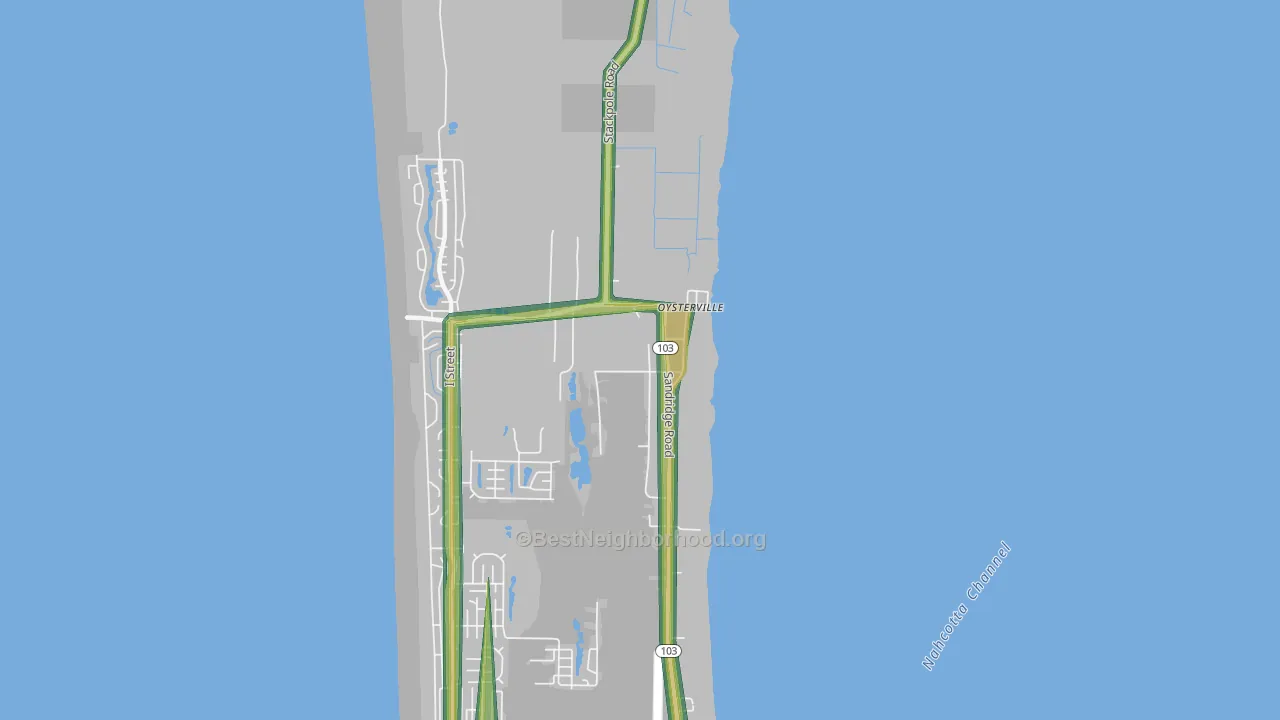 98641, WA Map of Noise Levels in 98641