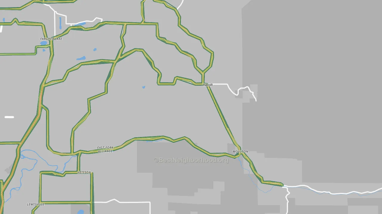 98675, WA Map of Noise Levels in 98675