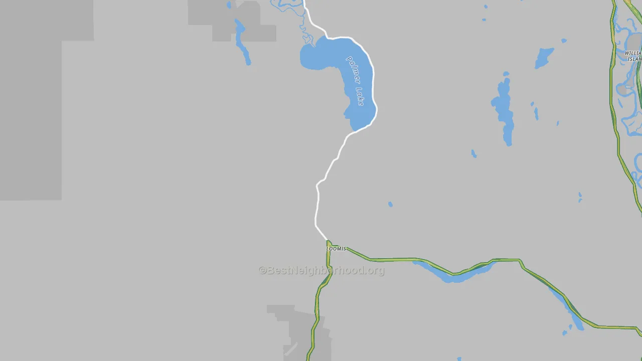 98827, WA Map of Noise Levels in 98827