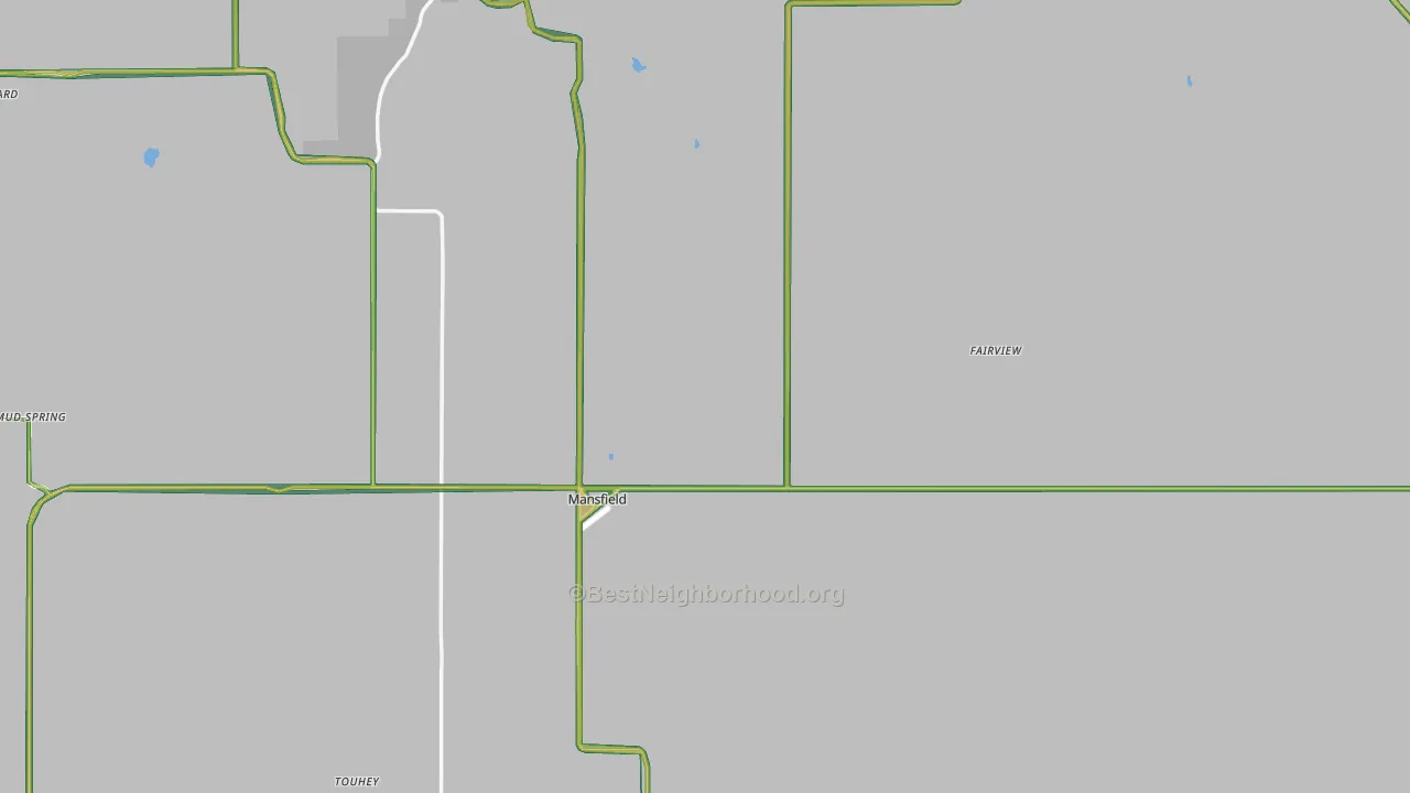 98830, WA Map of Noise Levels in 98830