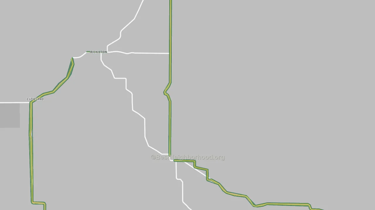 99322, WA Map of Noise Levels in 99322