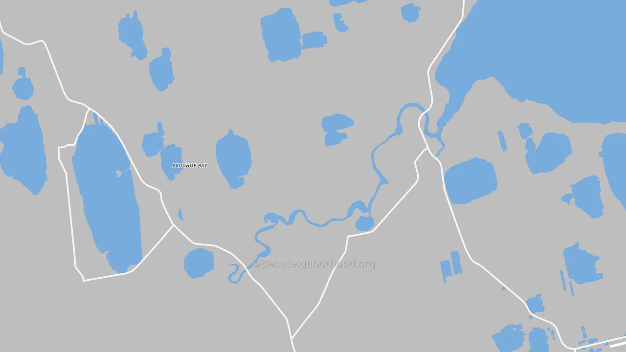 99519, AK Map of Noise Levels in 99519