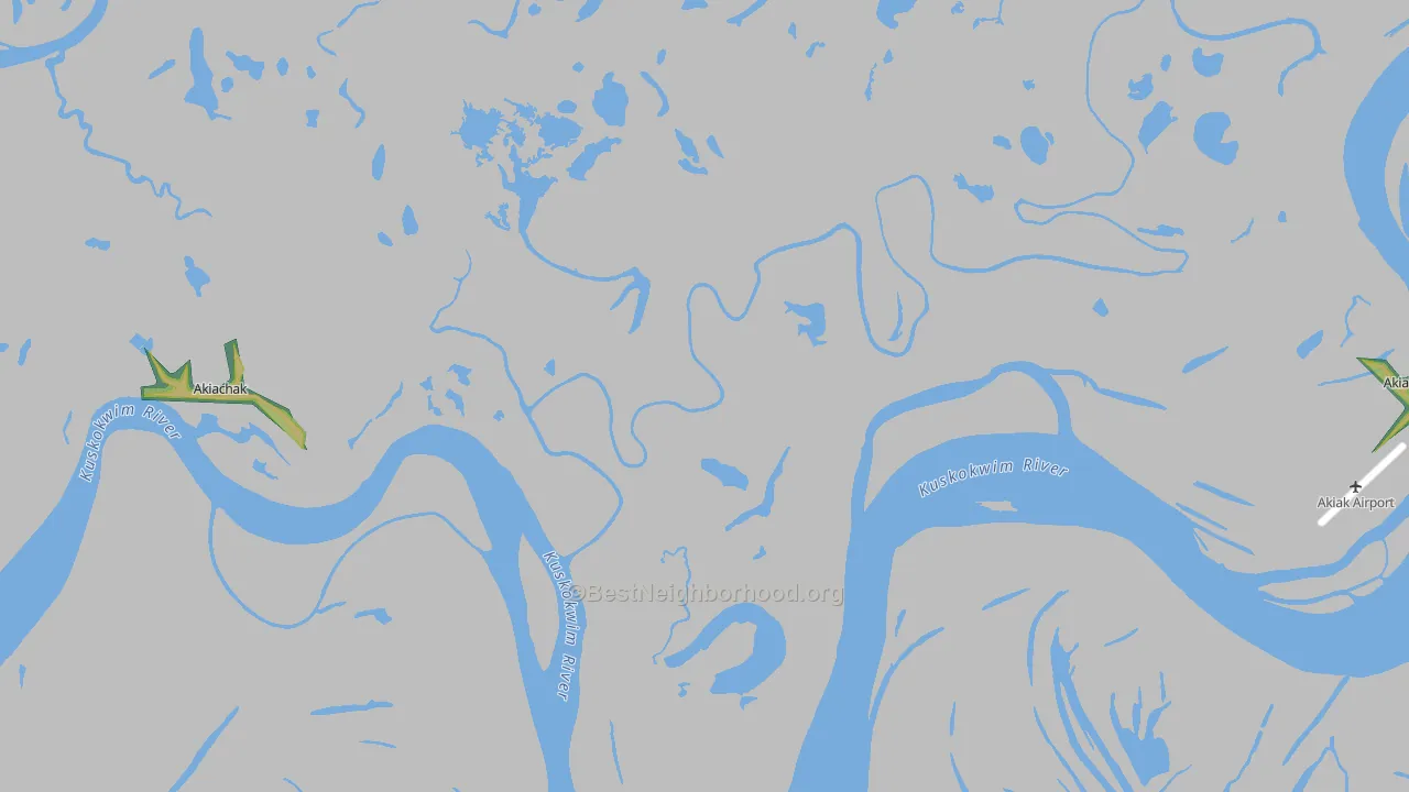 99551, AK Map of Noise Levels in 99551